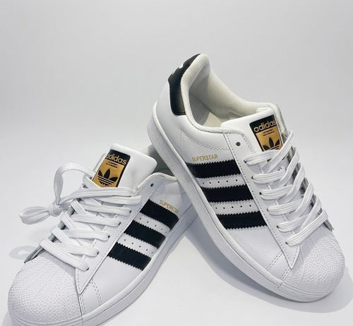 Adidas Superstar – Black / White / Gold