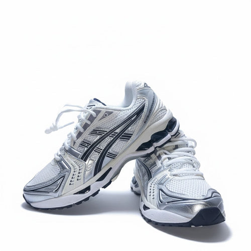 ASICS GEL-KAYANO 14 – White / Sliver.