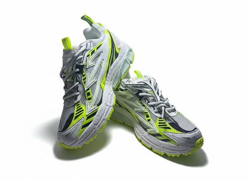 Off-White 'Be Right Back' – White / Neon Green