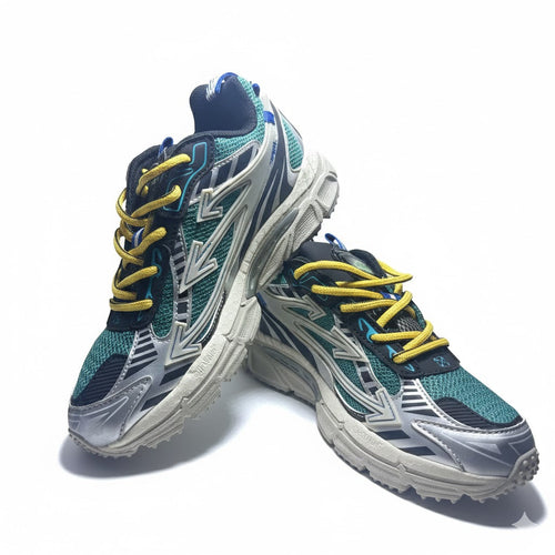 Off-White 'Be Right Back' – Green / Yellow / White